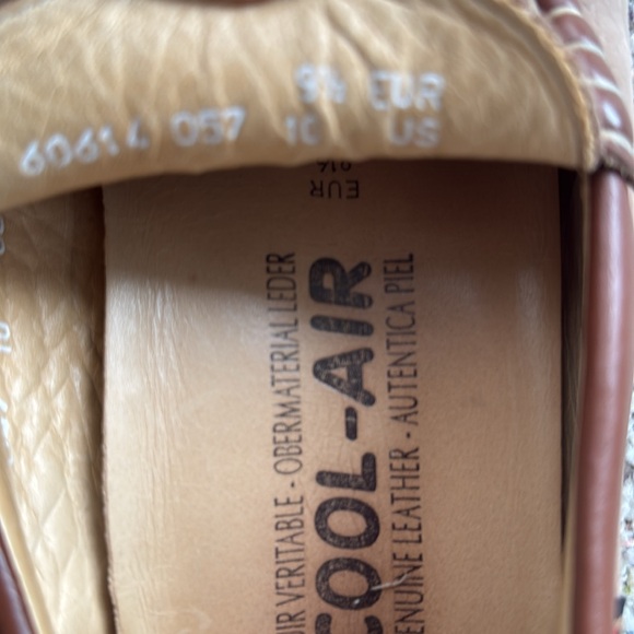 Mephisto nubuck two-tone slip-on Cool-Air loafer SZ 10 US, SZ 9.5 EUR - Picture 6 of 6